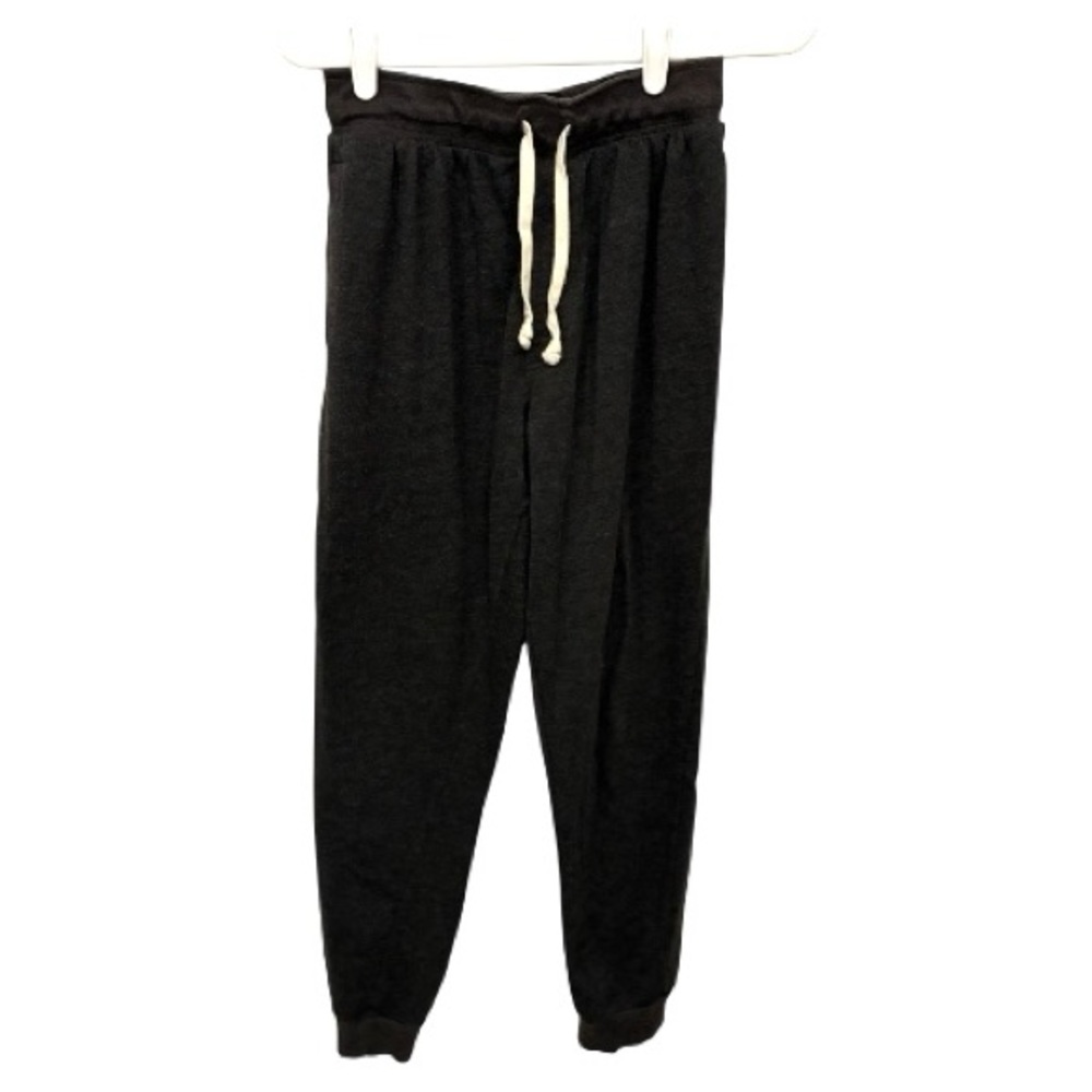 Grey Jogger Pants with Drawstring